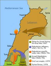 LEBANON PALESTINIANS MAP LEBANON PALESTINIANS MAP
