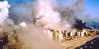 beirut 1982 bomb Bombardeio em Beirute