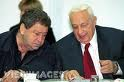 Benyamin Fuad Ben-Eliezer e Ariel Sharon