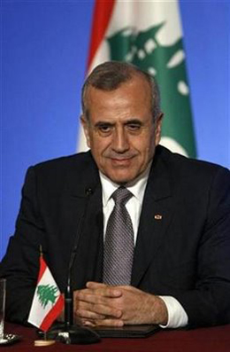Michel Suleiman - Presidente do Líbano