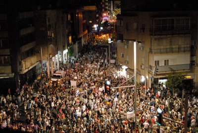 Protestos em Tel Aviv 30/07/2011