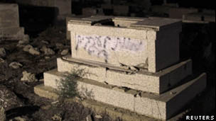 Yafo no Yom Kipur - cemitérios árabes profanados