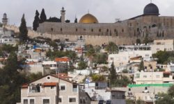 Esplanada das Mesquitas vista de Silwan