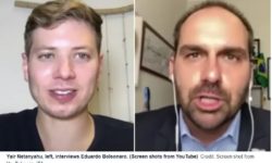 Yair Netanyahu e Eduardo Bolsonaro